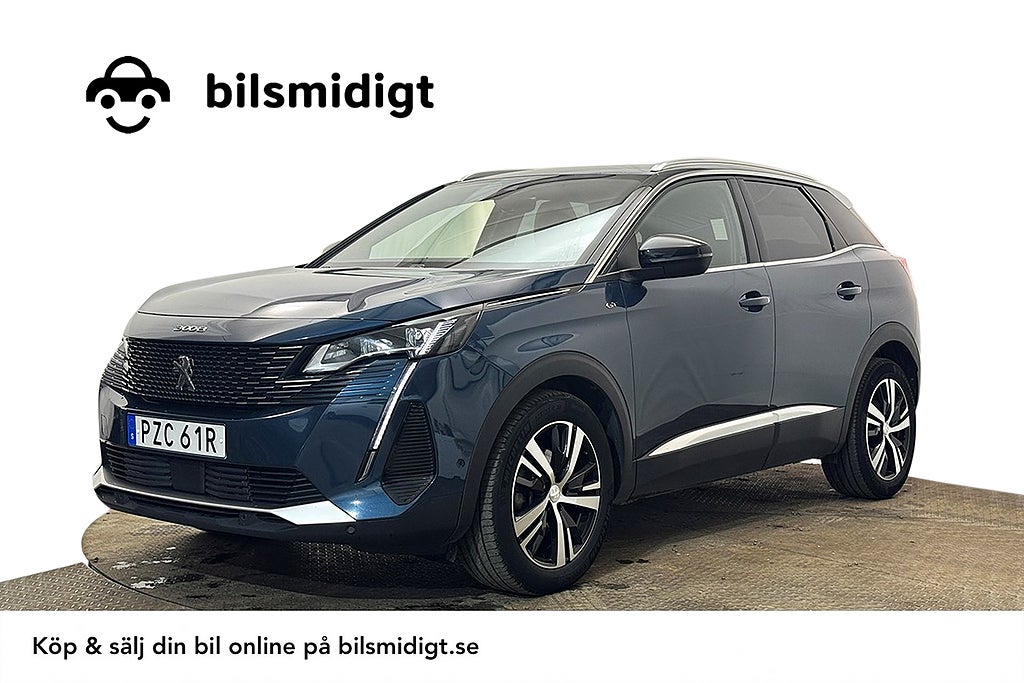 Peugeot 3008 1.2 PureTech GT Navi Kamera Delläder Cockpit MOMS