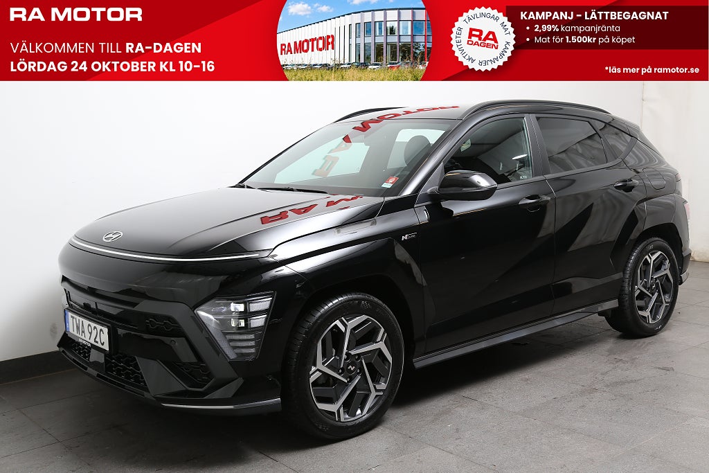 Hyundai Kona Hybrid N-Line | 360kamera | Moms 2025