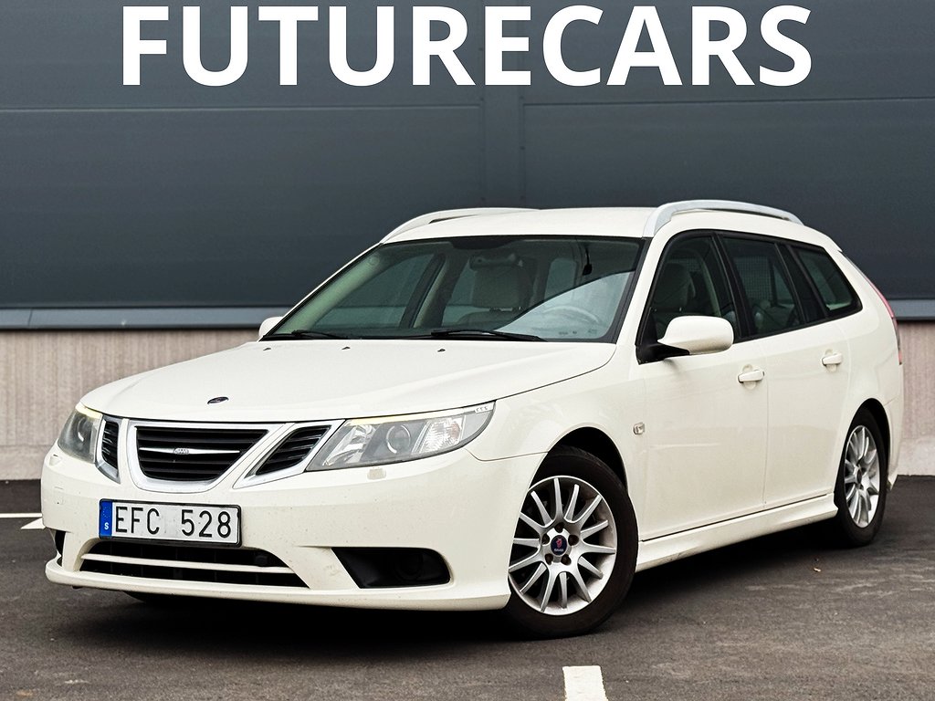 Saab 9-3 SportCombi 1.8t BioPower Besiktigad, Dragkrok mm