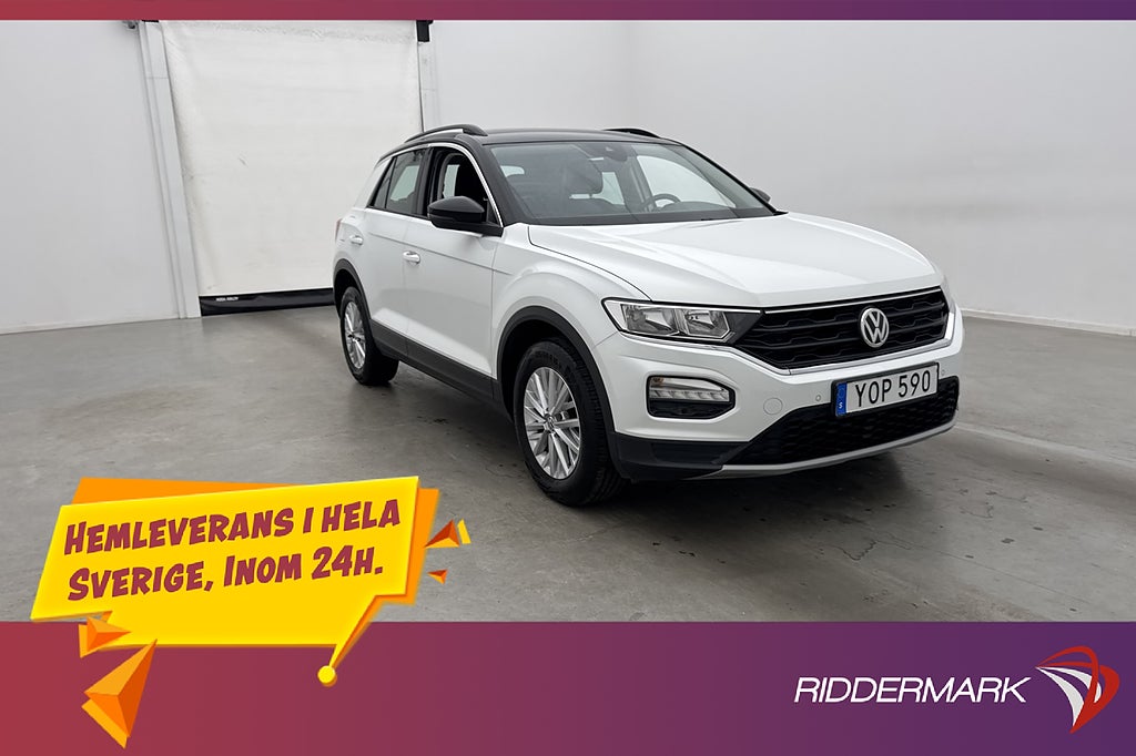 Volkswagen T-Roc 1.0 TSI 116hk Sensorer CarPlay Adaptiv-Fart