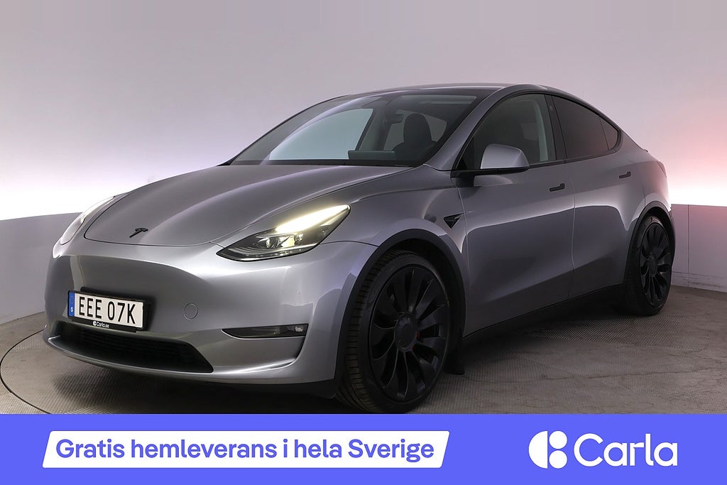 Tesla Model Y Performance Autopilot Panorama Drag 21"