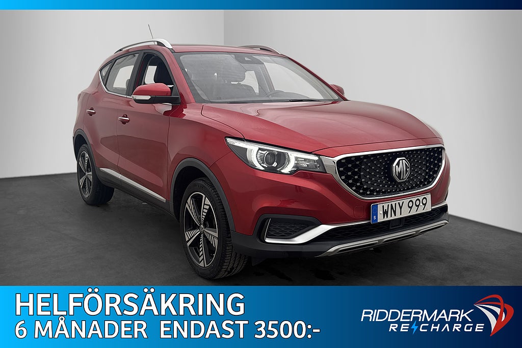 MG ZS EV 45 kWh Luxury Pano Kamera Navi Skinn