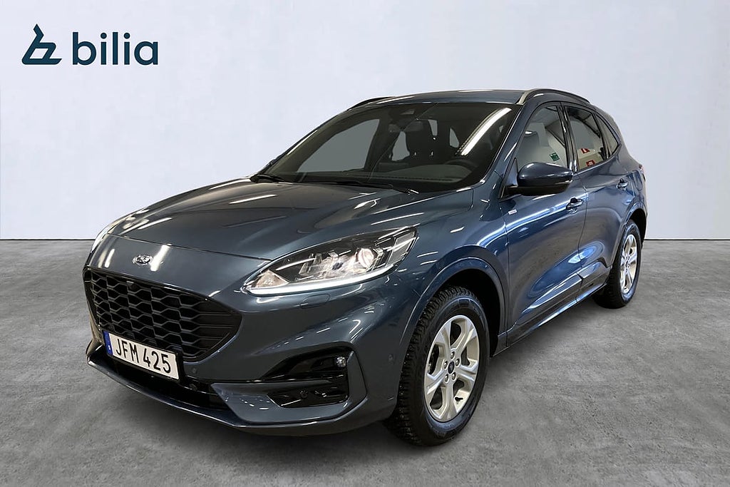 Ford Kuga Hybrid E85 AWD 4WD/Dragkrok/S-V-däck/Rattvärme/Rutvärme/Backkam.