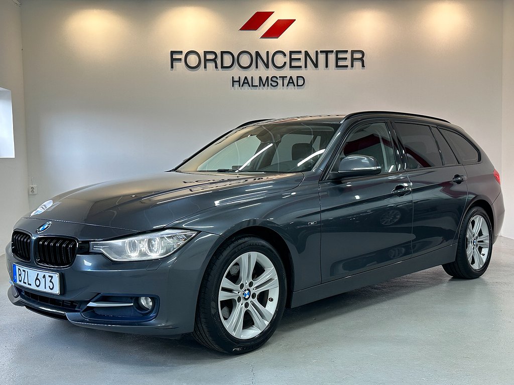 BMW 318 d 143hk Touring Automat Sportline|Drag|Navi|Nyservad