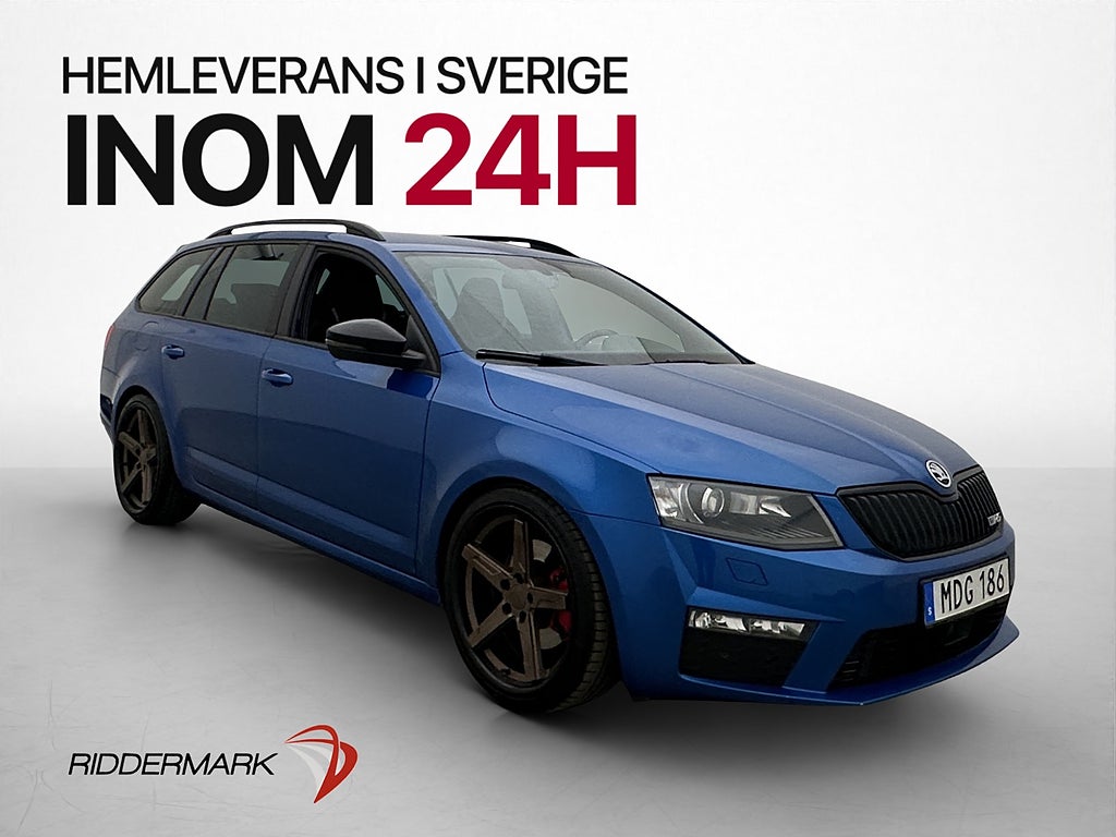 Skoda Octavia TDI 4x4 RS Canton Värmare Kamera CarPlay Drag