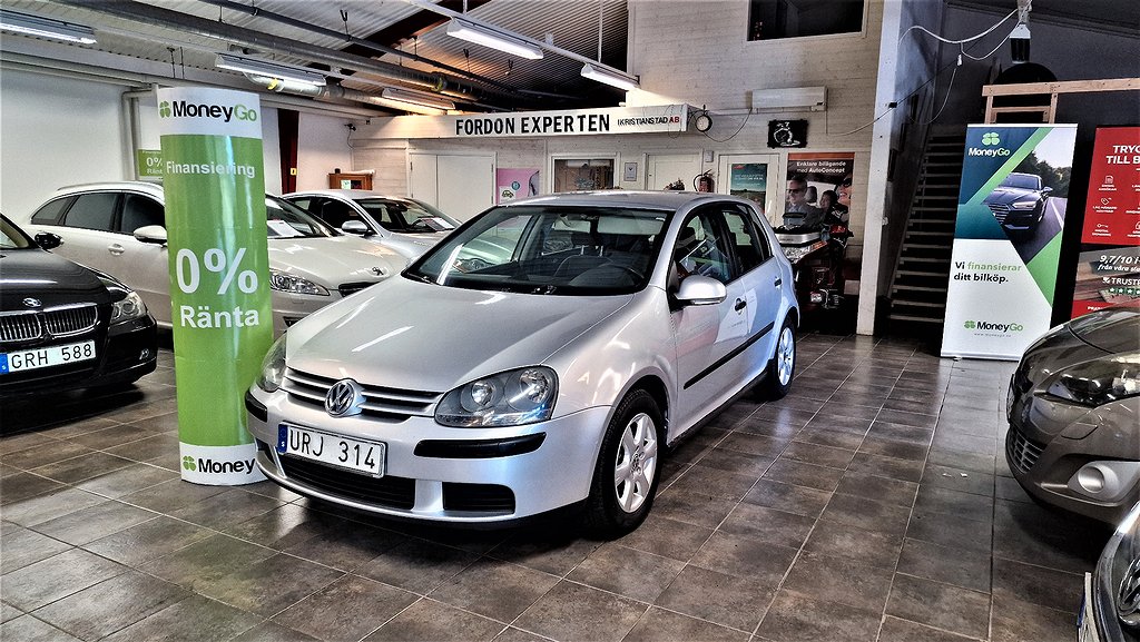 Volkswagen Golf 5-dörrar 1.6 FSI 115hk,Servad,Bes