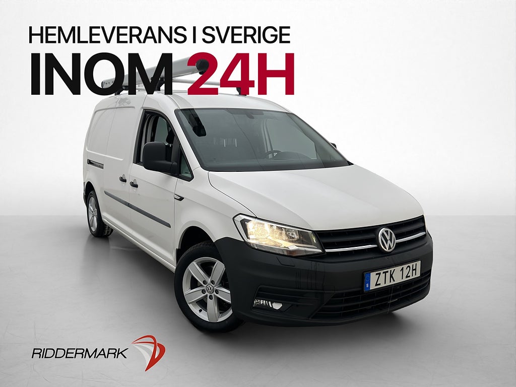 Volkswagen Caddy Maxi Värm Dragkrok PDC V-Inredd Farthållare