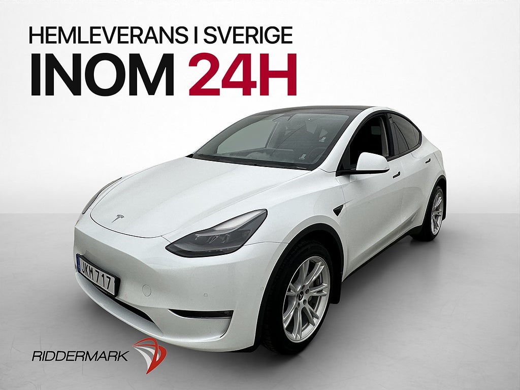 Tesla Model Y Long Range AWD Panorama Värmepump Kamera