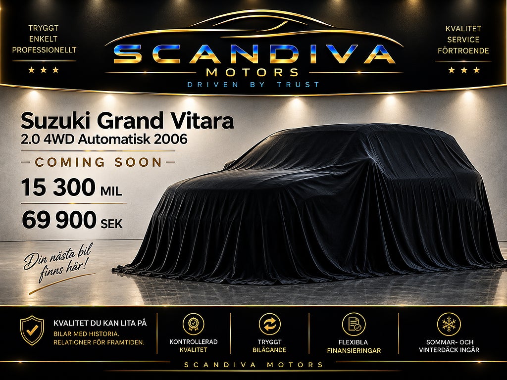Suzuki Grand Vitara Suzuki Grand Vitara 2.0 4WD Automat/Nyservad /2 nycklar