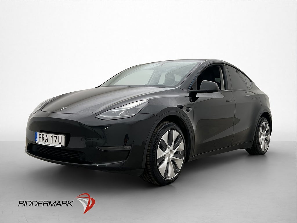 Tesla Model Y Long Range AWD Autopilot Dragkrok Pano MOMS