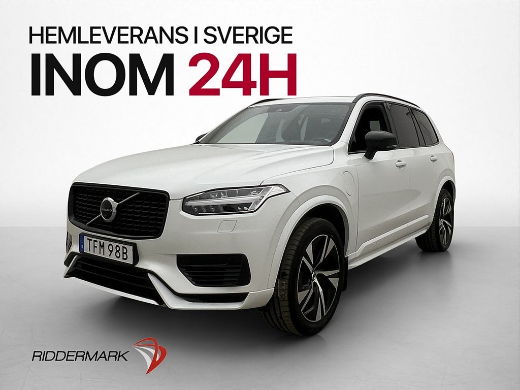 Volvo XC90 Recharge T8 AWD R-Design 7 Sits Pano Head Up Drag