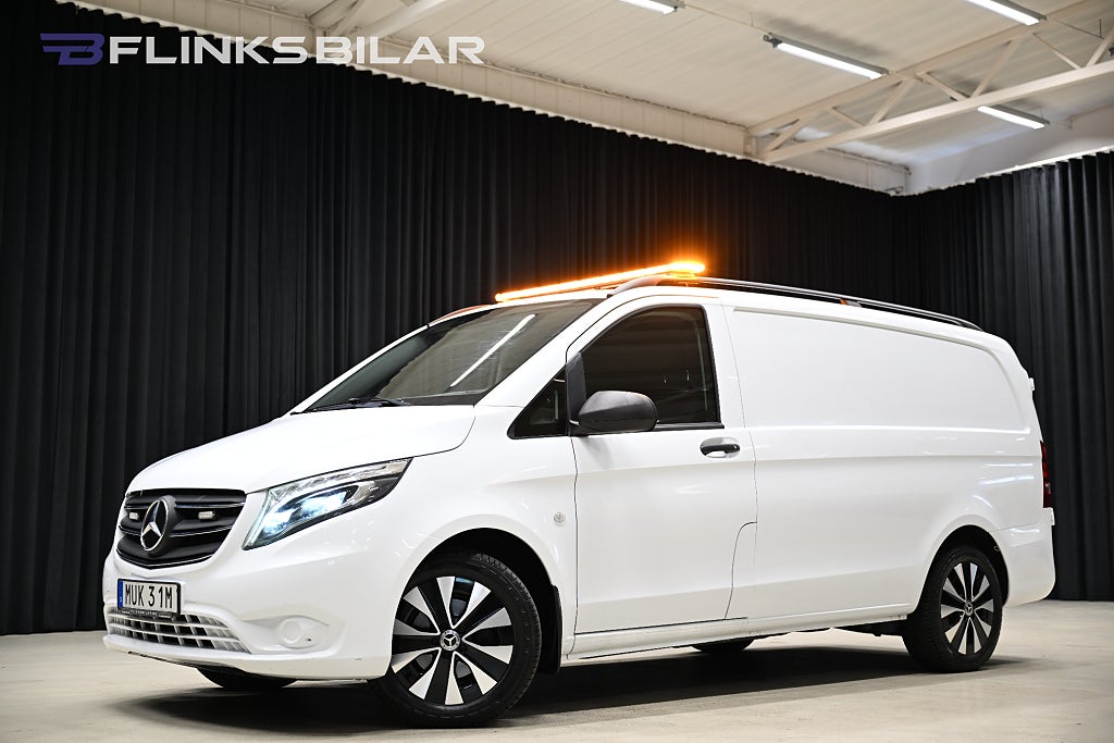 Mercedes-Benz Vito 116 163HK Automat|Lång|Nedlackad|LED|Inredd|Moms|SeUtr!