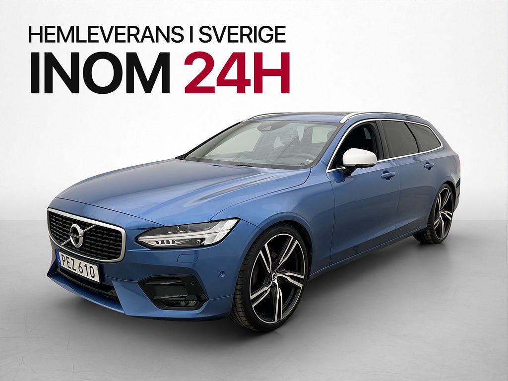 Volvo V90 D5 AWD R-Design VOC Pano B&W 360° HuD Drag Navi