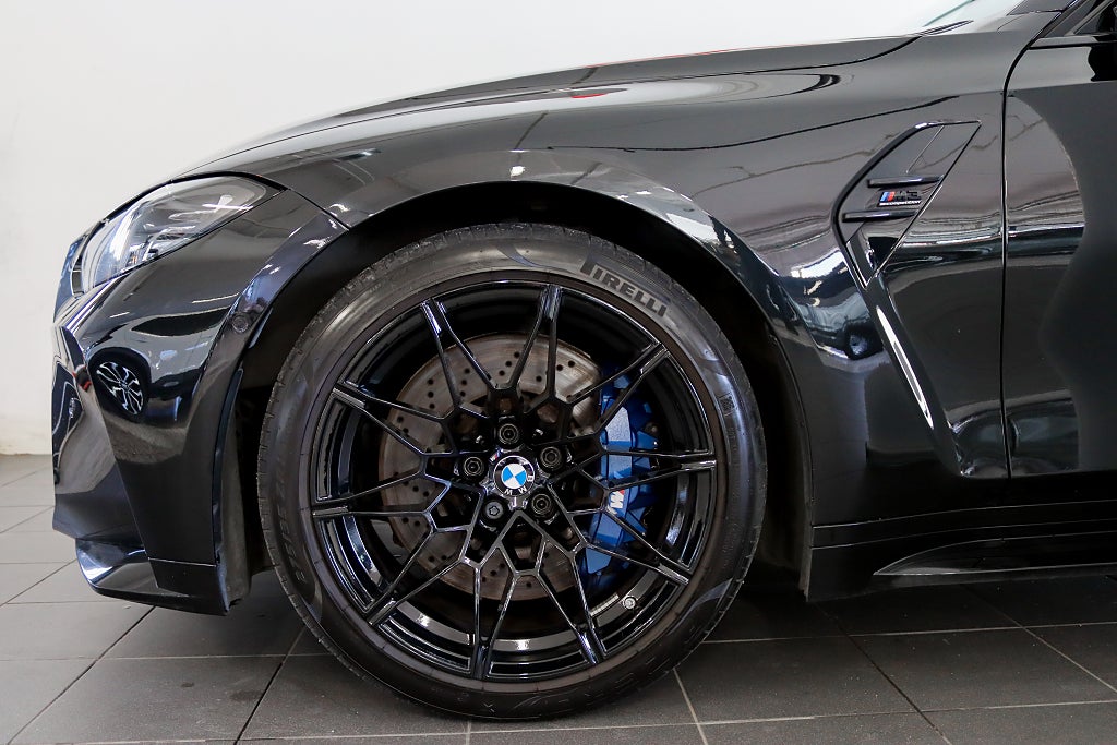 BMW M3 Competition xDrive 1 Ägare H/K M Drive Pro Kolfiber
