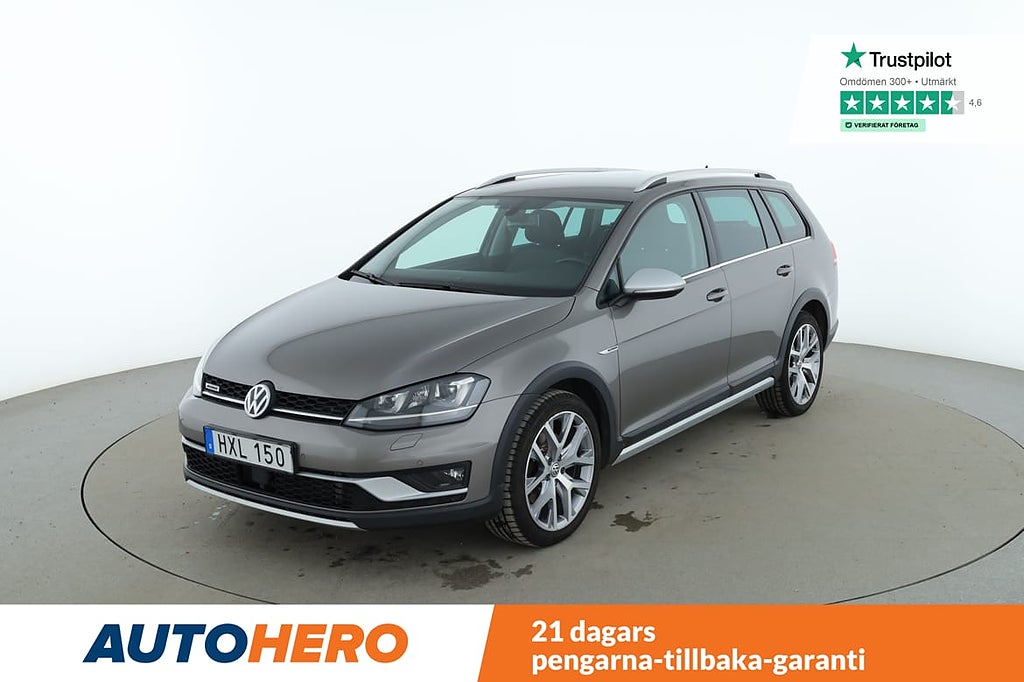 Volkswagen Golf Alltrack 2.0 TDI 4Motion / Värmare, CarPlay, Dragk...