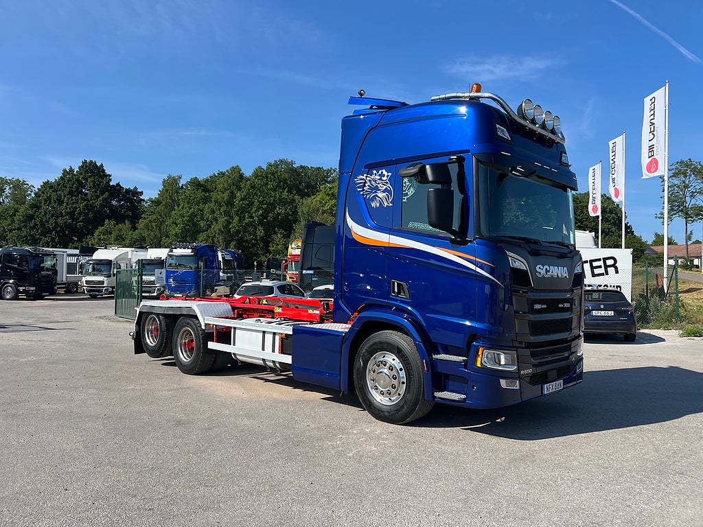 Scania R650 6x2 Lastväxlare, Euro 6