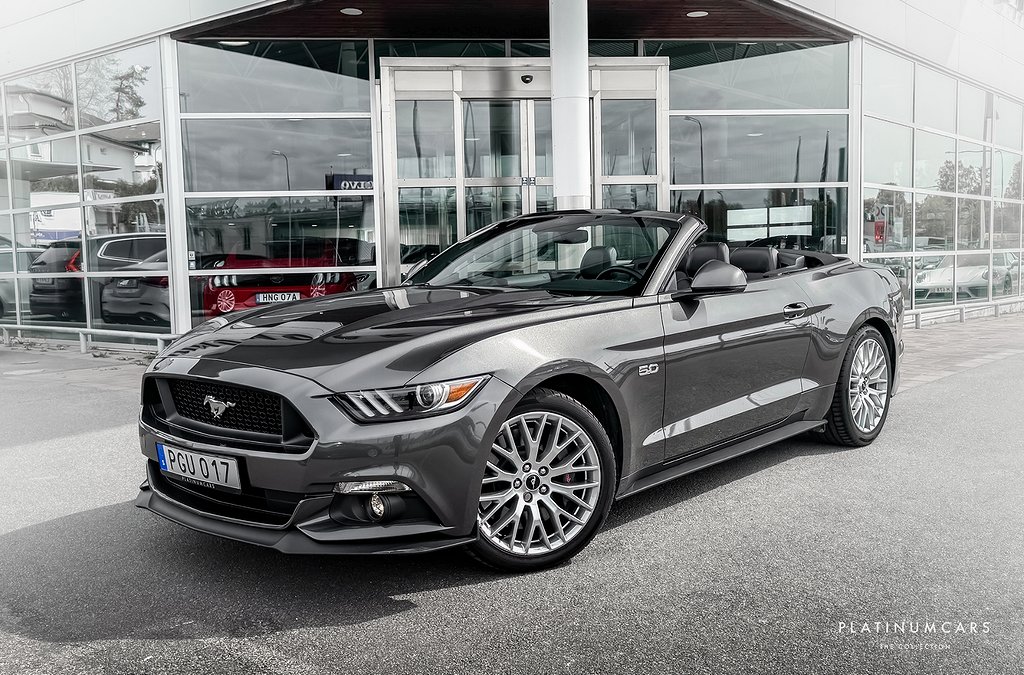 Ford Mustang GT Cab V8 421hk / SportAvgas / Shaker