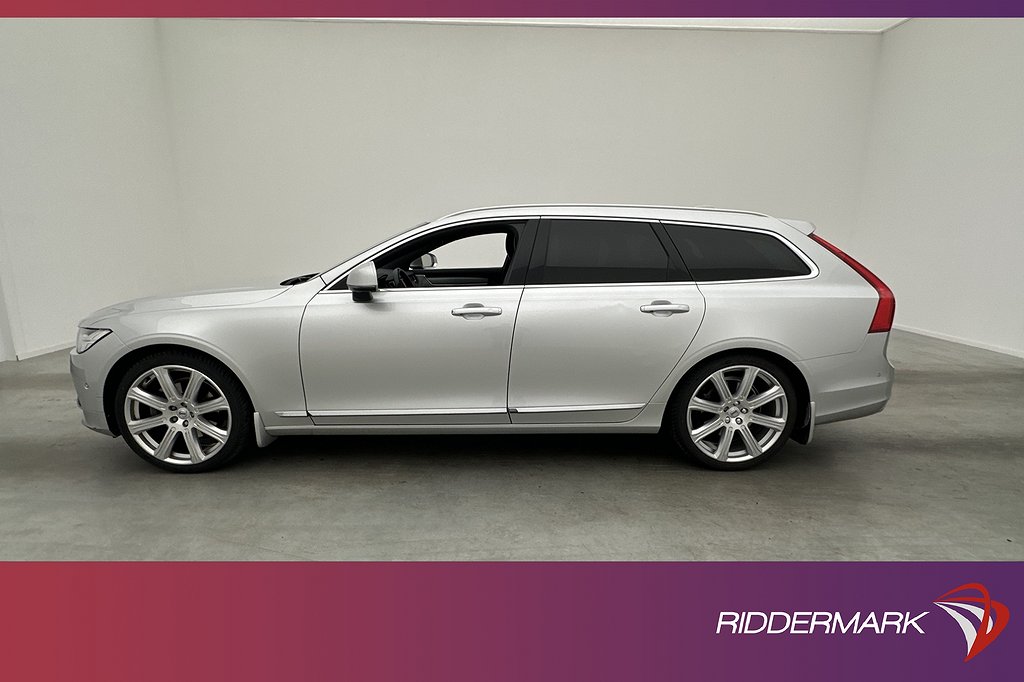 Volvo V90 T5 Inscription Värmare Pano B&W HUD 360º Skinn VOC