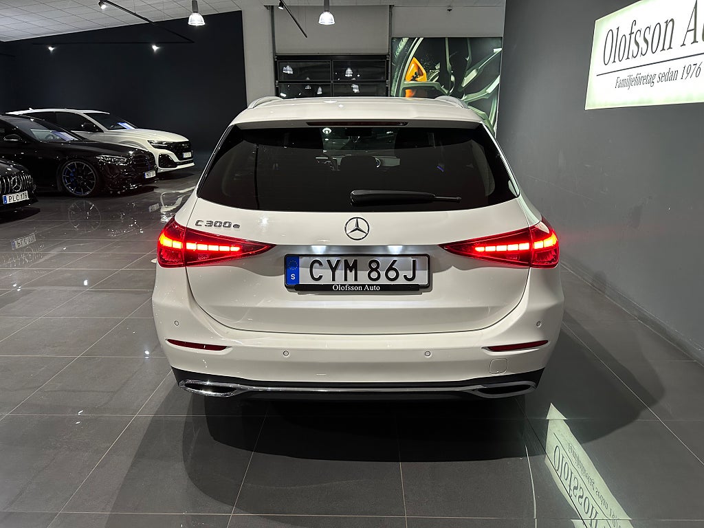 Mercedes-Benz C 300 e Avantgarde Kombi Advanced Plus Värmare Drag - bild 5