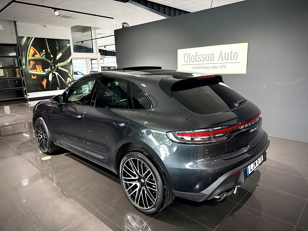 Porsche Macan S PDK 380hk Sport Chrono Glastak Värmare Läder Drag - bild 2