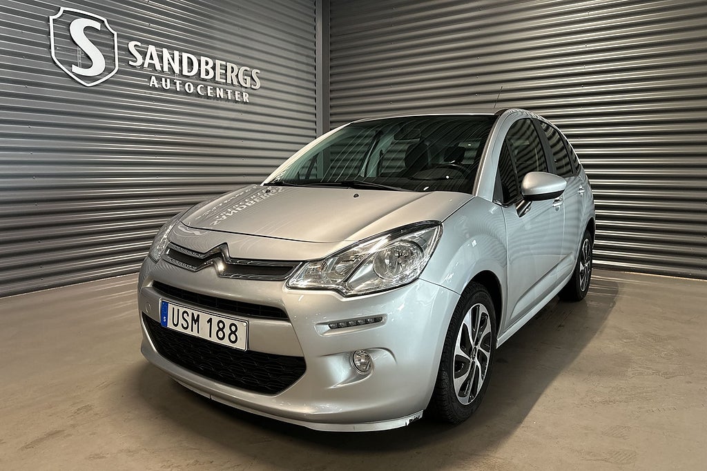 Citroën C3 1.2 VTi Pure Tech Farthållare BT PDC Euro 6