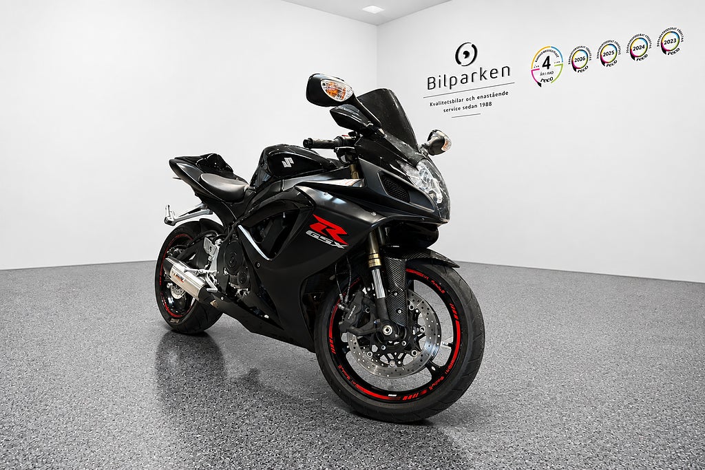Suzuki GSX-R600 Sportavgassystem | Svensksåld | 125hk