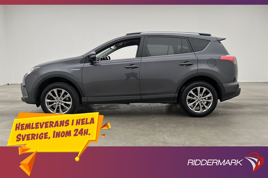 Toyota RAV4 Hybrid 197hk AWD Executive Dragkrok 360° Skinn