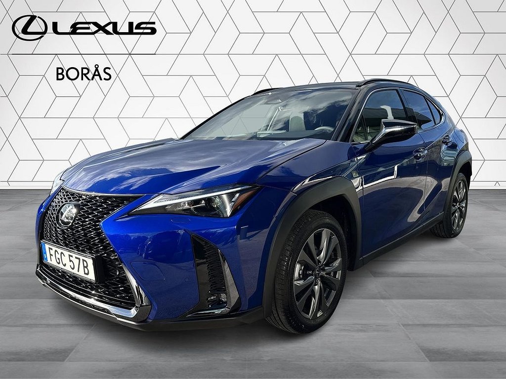 Lexus UX 300h F-Sport Design Navi, BI-Tone, Moms kan lyftas,