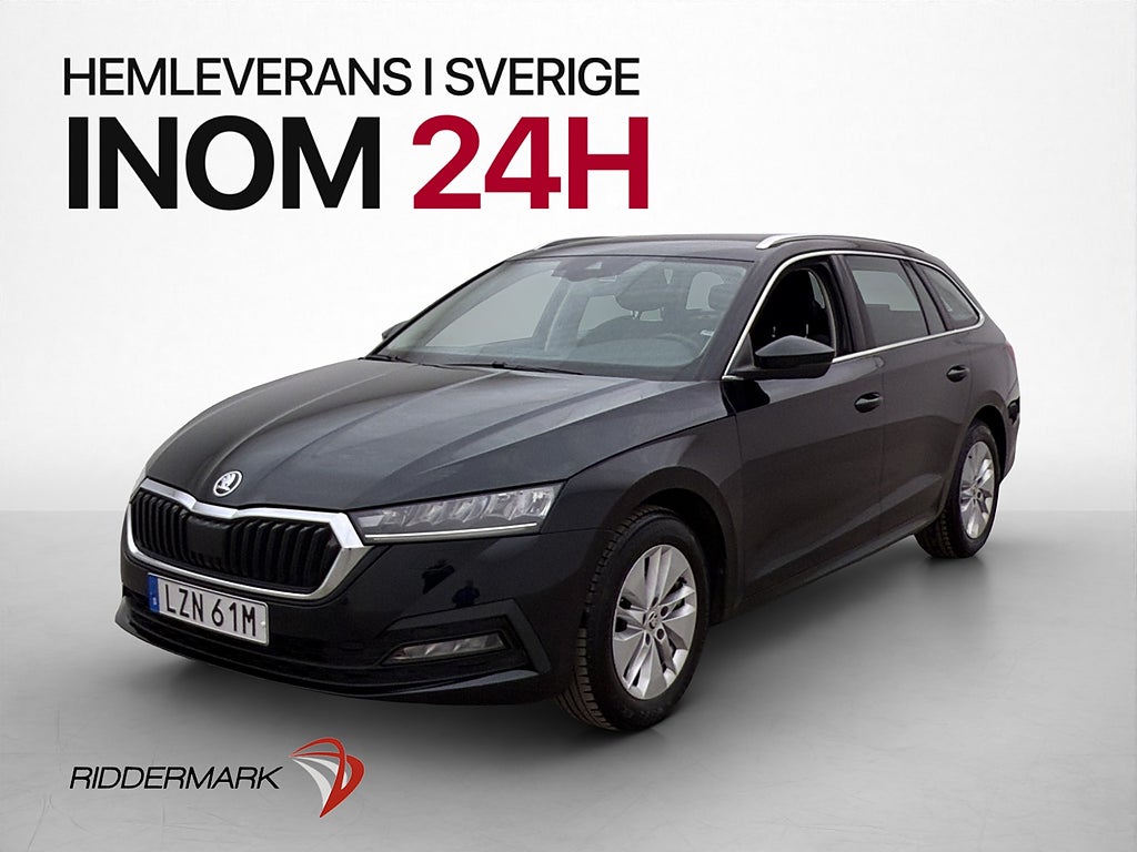 Skoda Octavia 150hk Cockpit Rattvärme M-värm 1-Ägare
