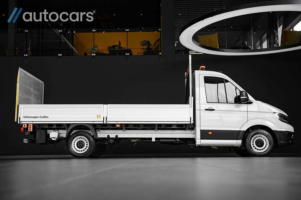 Volkswagen crafter 177hk XL-Flak|BG lyft|Leasbar|Se utr!