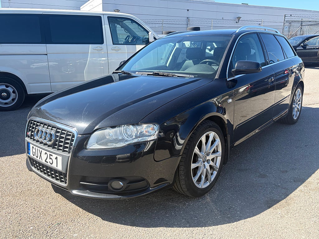 Audi A4 Avant 2.0 TFSI 200hk Quattro S-Line Nybesiktigad