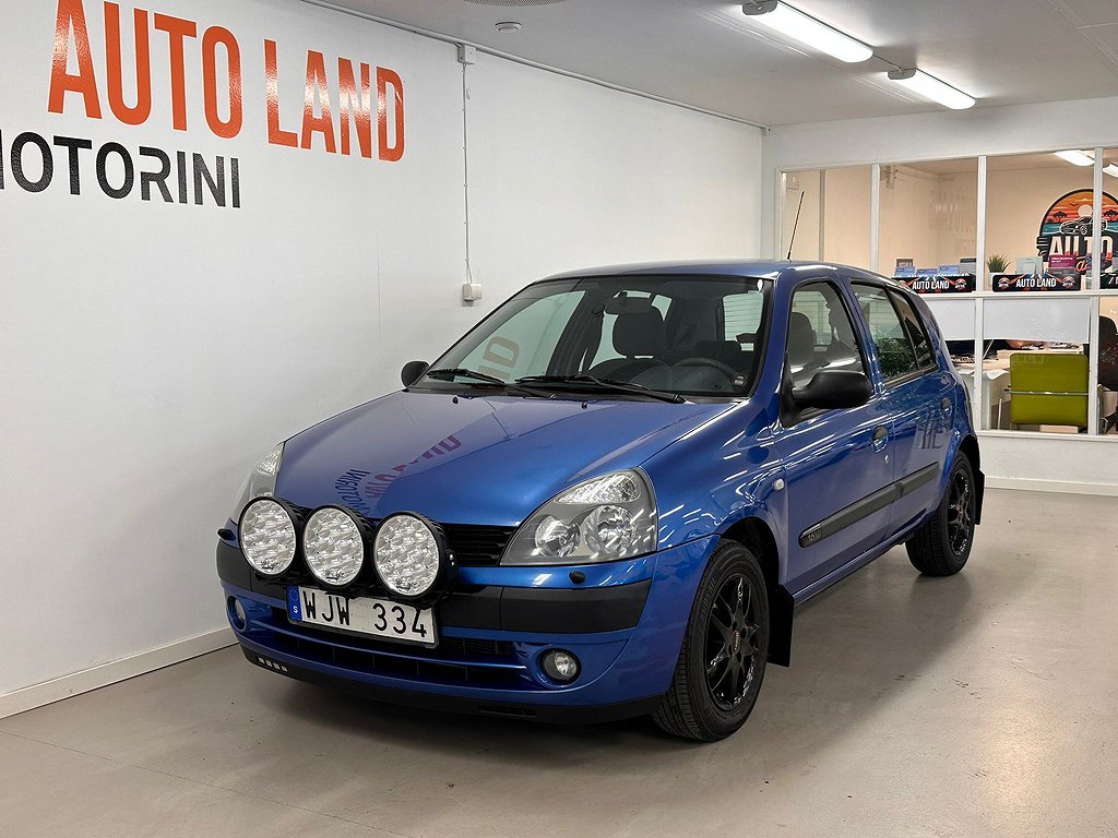 Renault Clio 5-dörrars Halvkombi 1.2 Expression 75hk 2005