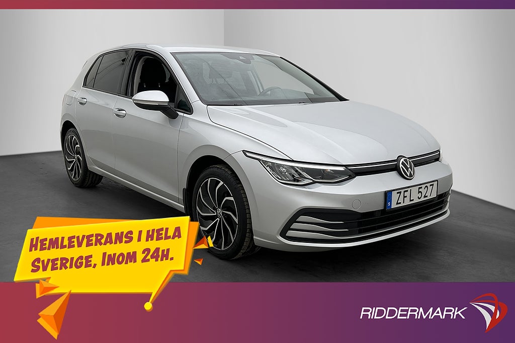 Volkswagen Golf 1.5 eTSI Kamera Drag Navi Rattvärme 150hk