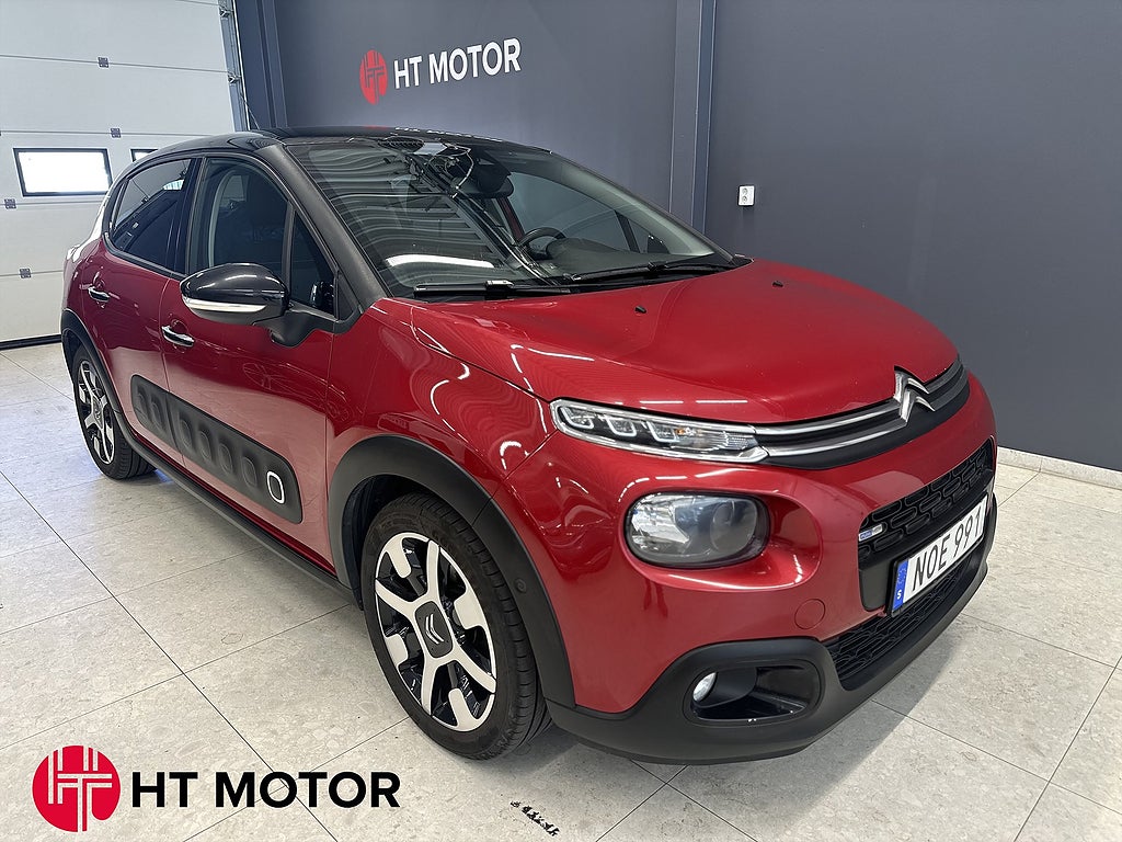 Citroën C3 1.2 PureTech 110/B-Kamera/Kamrem Bytt/Apple carplay