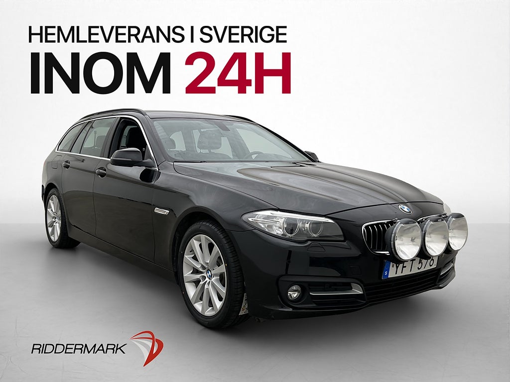 BMW 520 d 190hk Skinn Drag Extraljus Bluetooth