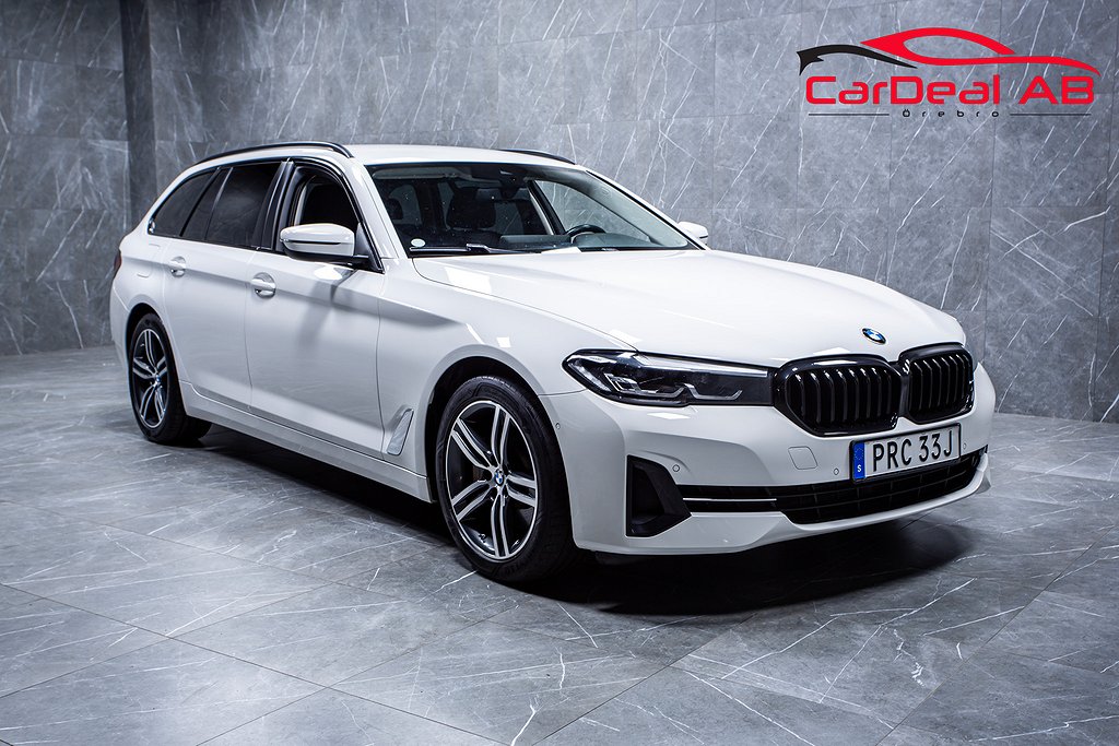 BMW 530e Touring Steptronic 292HK Kamera Skinn Drag GPS MOMS