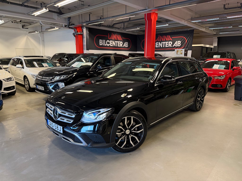 Mercedes-Benz E 220 d 4MATIC All-Terrain Drag Skinn Burmester 360 HUD
