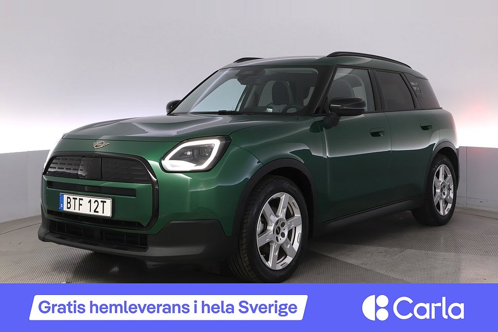 MINI Countryman E Pano HUD Kamera Rattvärme Navi Drag 4.99%