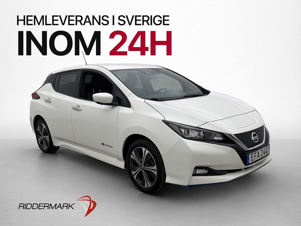 Nissan Leaf e+ 217hk Tekna Skinn BOSE 360° Navi 385km