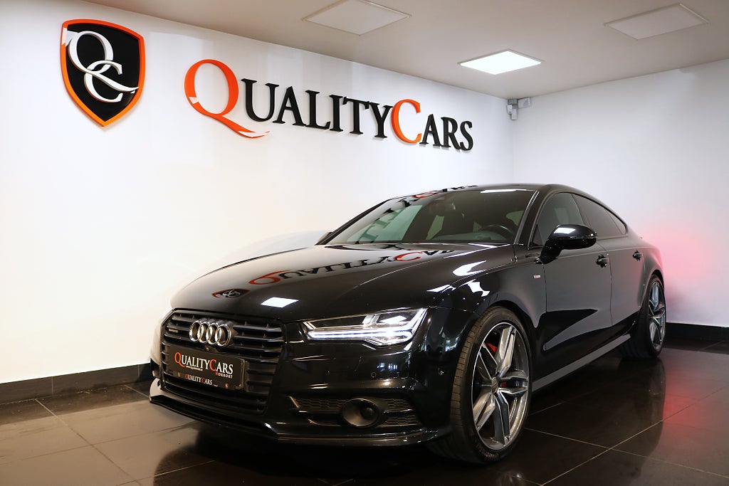 Audi A7 3.0 TDI V6 Q S-line / Matrix/ HUD/ RS-Stolar/ Sv-såld