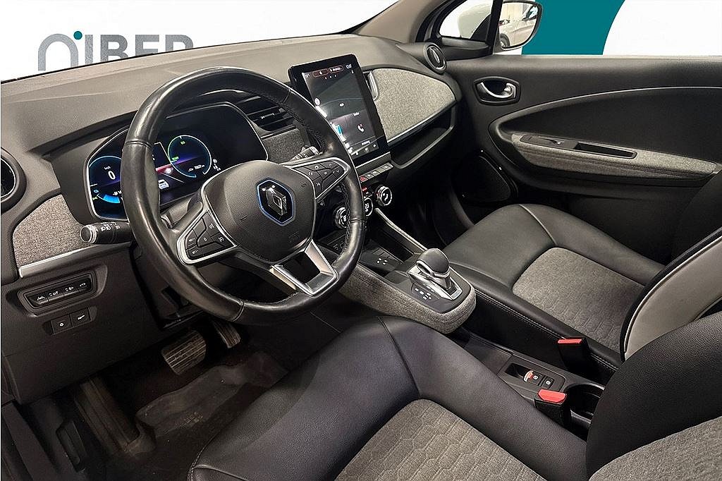 Renault Zoe R135 PhII 52 kWh Intense, batteriköp CCS laddare, NYSERVAD