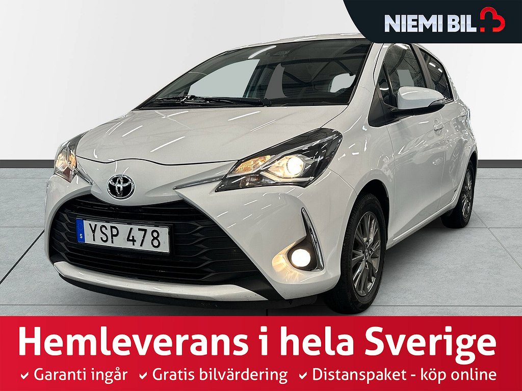 Toyota Yaris 5-dörrar 1.5 VVTiE/S&V/Backkamera/Toyotagaranti