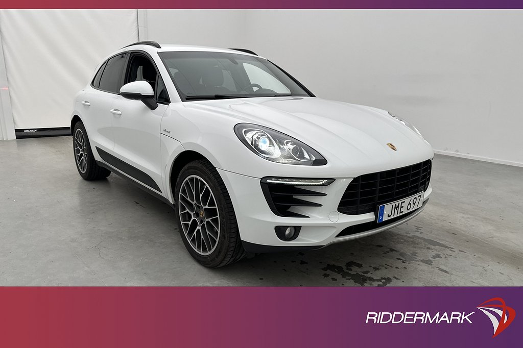 Porsche Macan Diesel 258hk Sport Chrono PASM Värm PDLS Drag