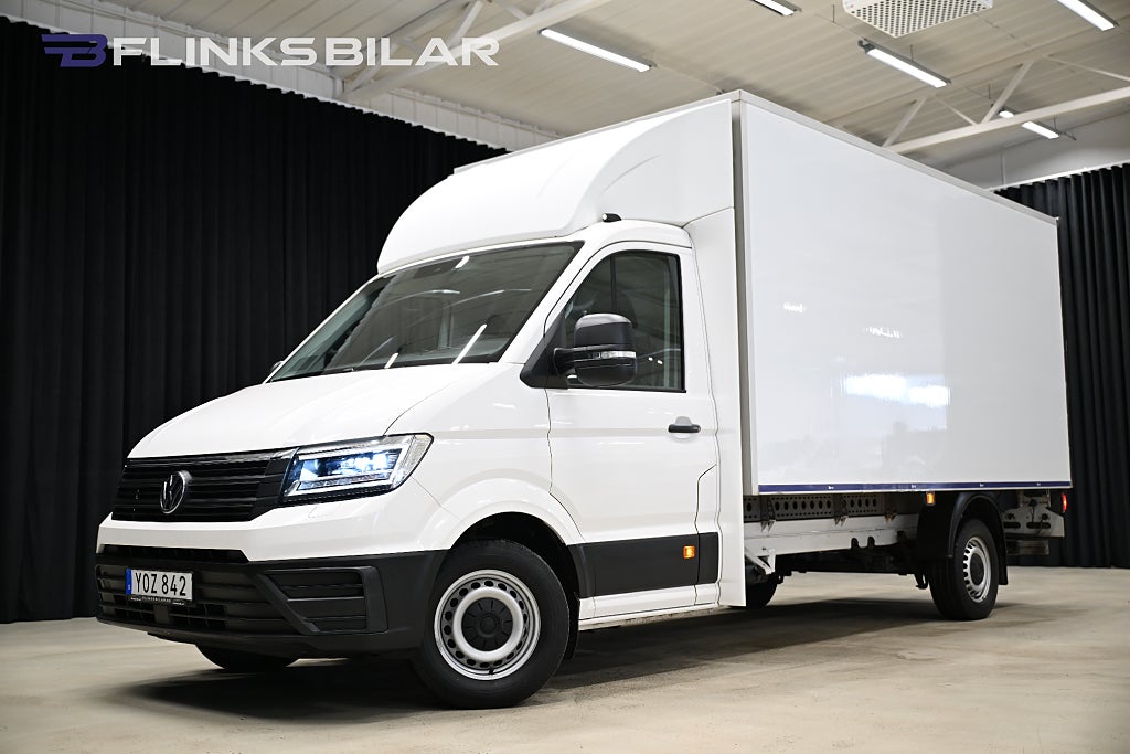 Volkswagen crafter 177HK Automat|Volymskåp|BG-Lyft|Sidodörr|Lågmil|Leasbar
