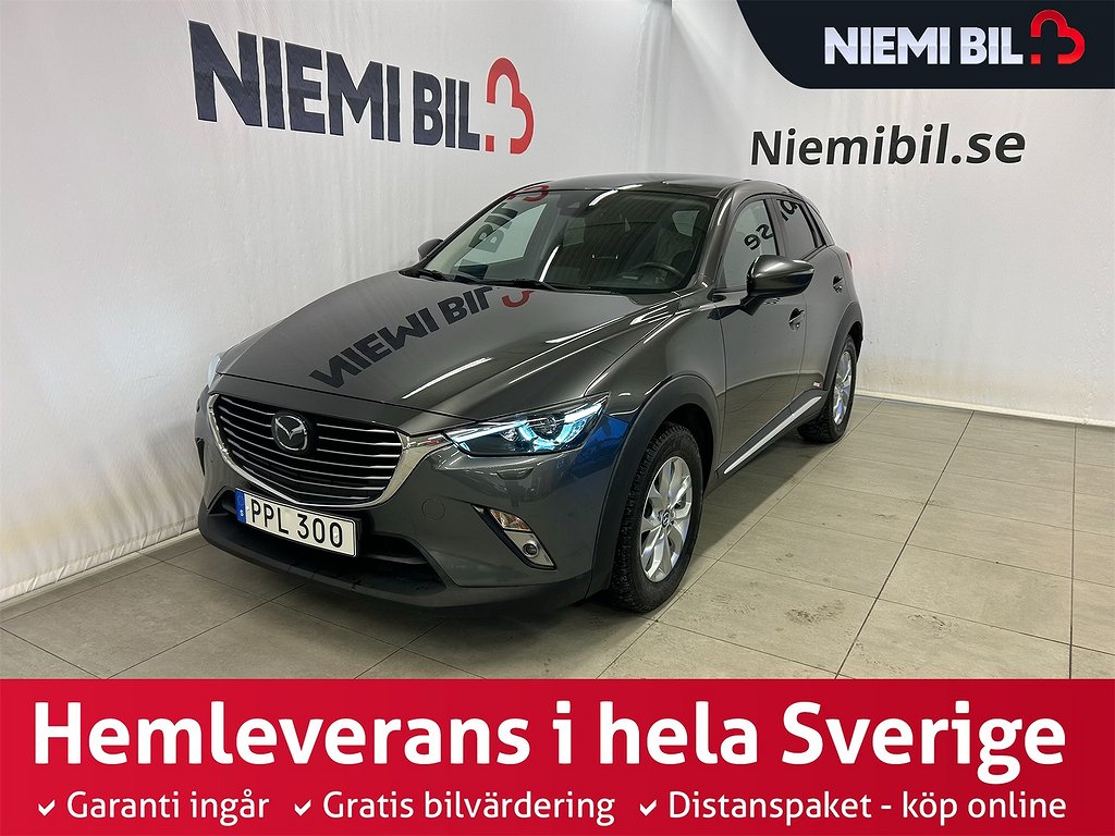 Mazda CX-3 2.0 SKYACTIV-G AWD SoV/BOSE/Kamera/Rattvärme/Navi