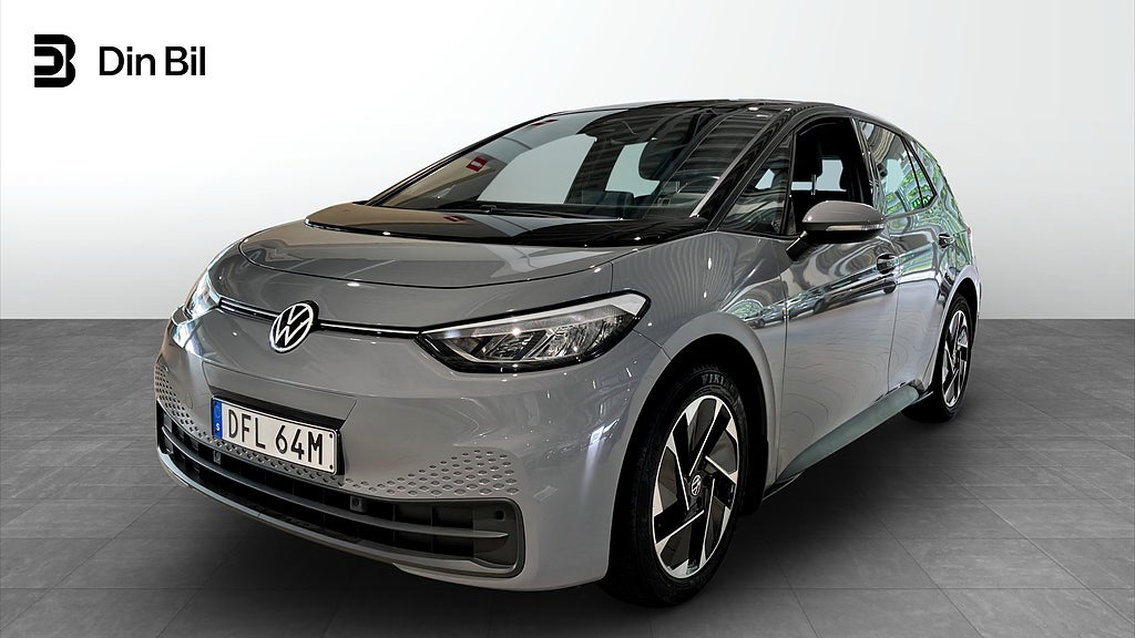 Volkswagen ID.3 Pro Performance 204hk Värmepump/Värmare via App/Na