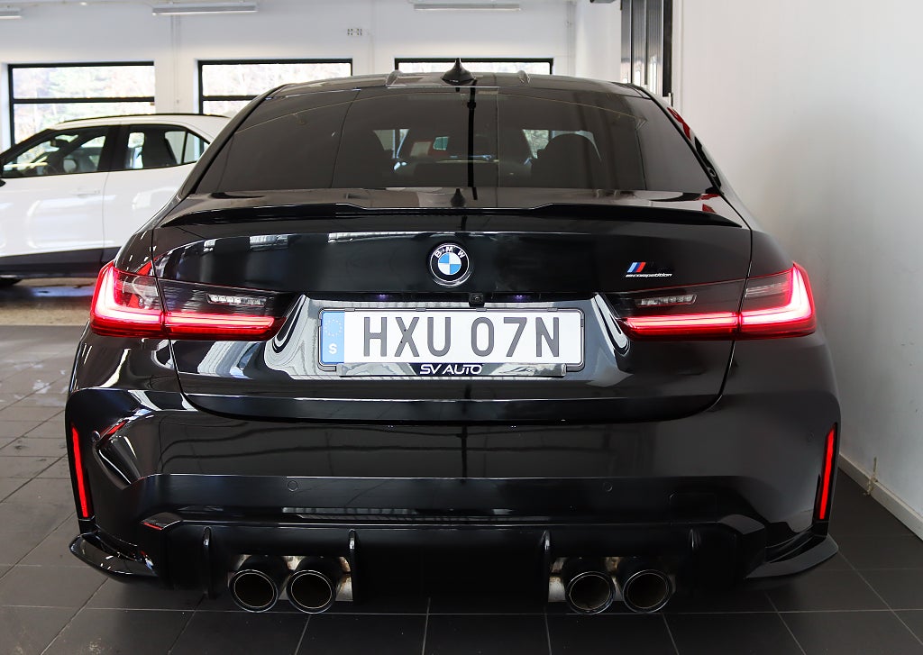 BMW M3 Competition xDrive 1 Ägare H/K M Drive Pro Kolfiber