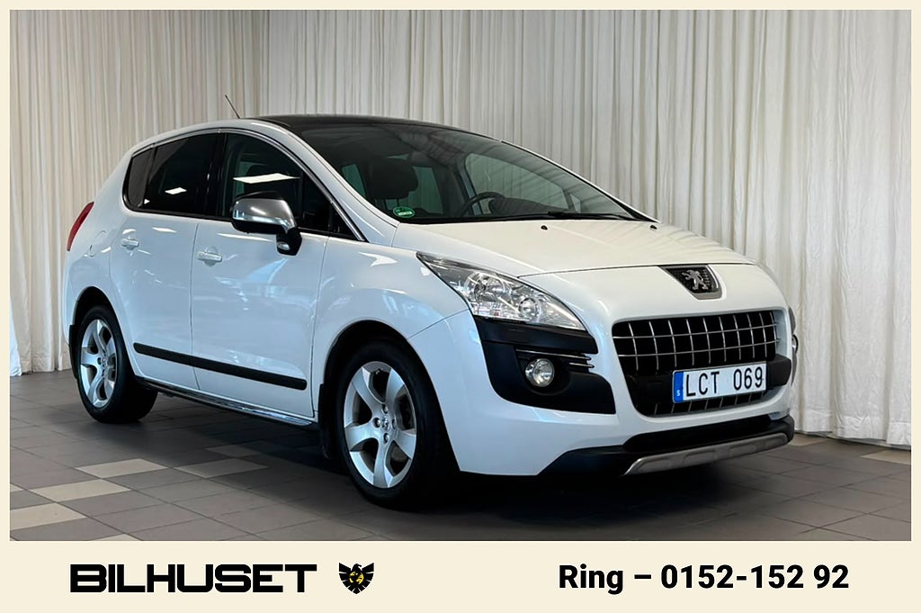 Peugeot 3008 2.0 HDi FAP Euro 5 Panorama Farthållare AUX