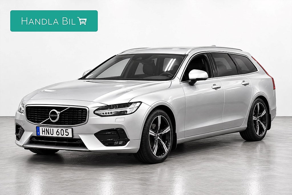 Volvo V90 D4 AWD R-Design D-Värm Rattvärme Dragkrok