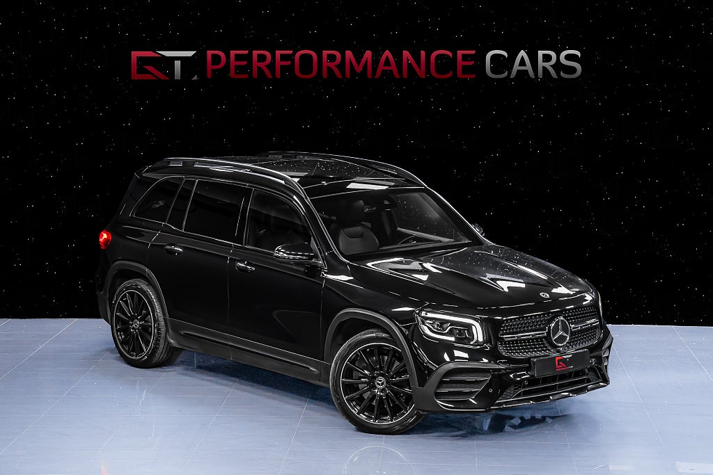Mercedes-Benz GLB 220 d 4MATIC AMG Pano Burmester Drag Värmare Matrix 20"